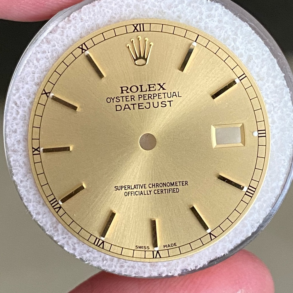 Rolex 2-Tone Datejust 36mm Champagne Index Dial